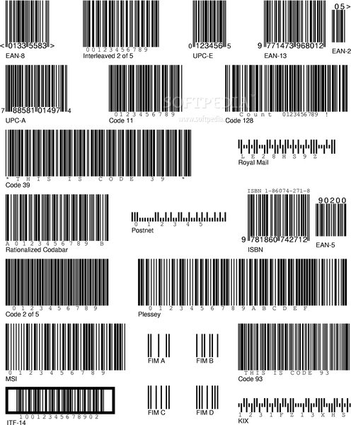 barcode image. Screenshot 1 of Barcode Writer