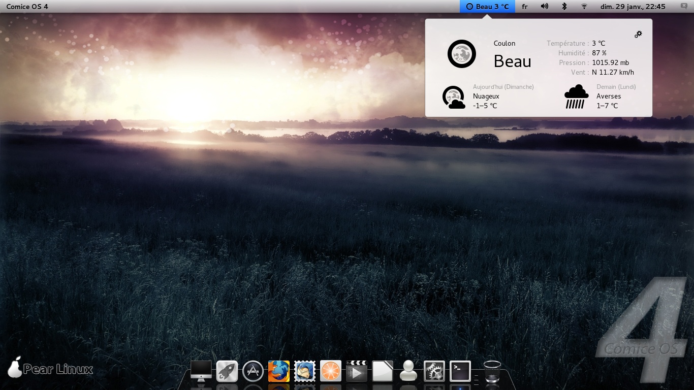 Pear Linux screenshot 3