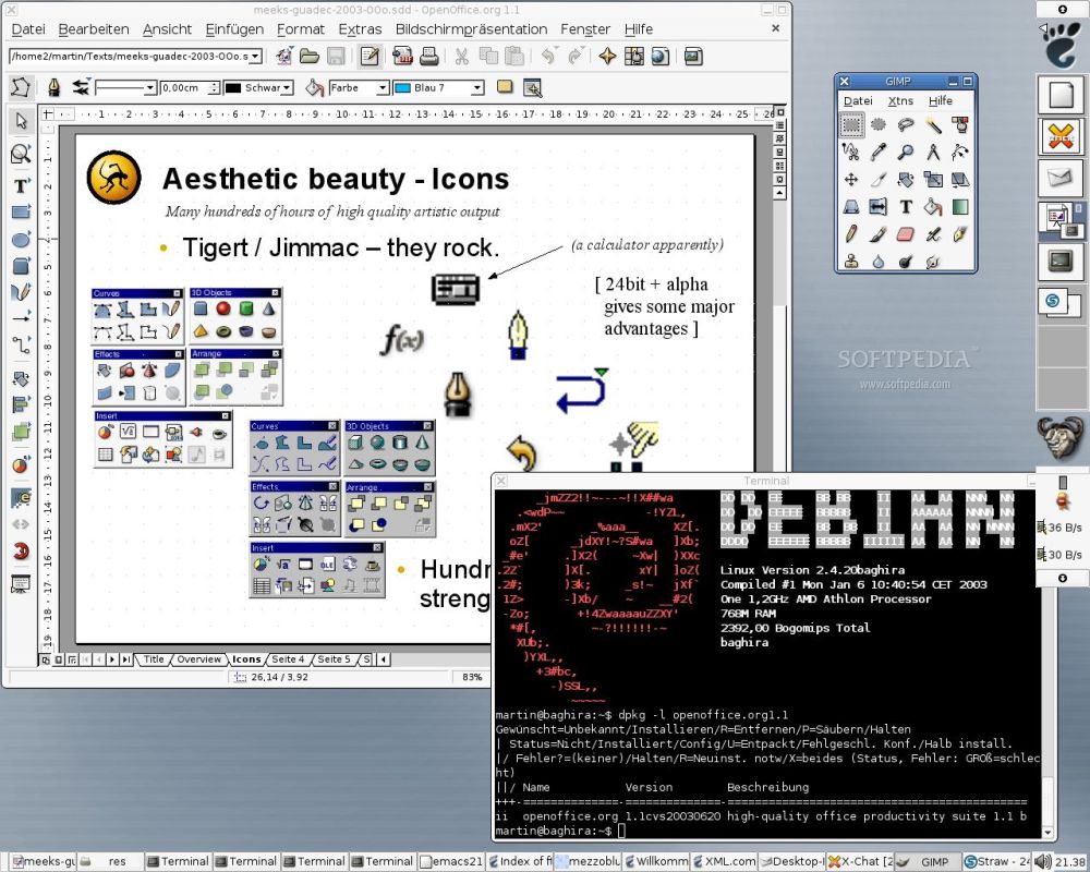 Debian GNU/HURD Screenshots, screen capture - Softpedia